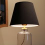Opviq AYD-2779 Lámpara de Mesa Negra